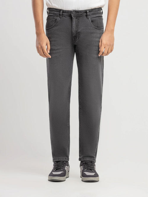 HAZY GREY DENIM STRAIGHT FIT